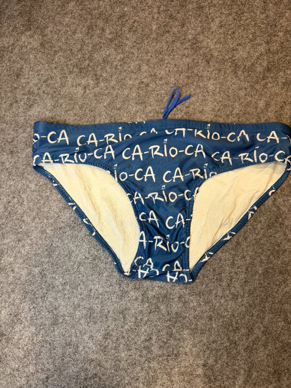 CA-RIO-CA Men's Brazilian Sunga Swim Brief Size Large